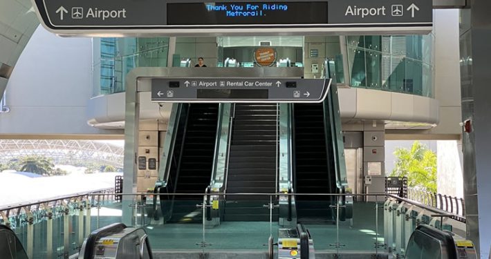 Airport Metrorail Station Miami