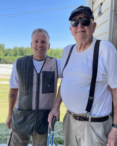 Local 7 Business Representative Jason Danker and his father, Local 7 past President Hank Danker
